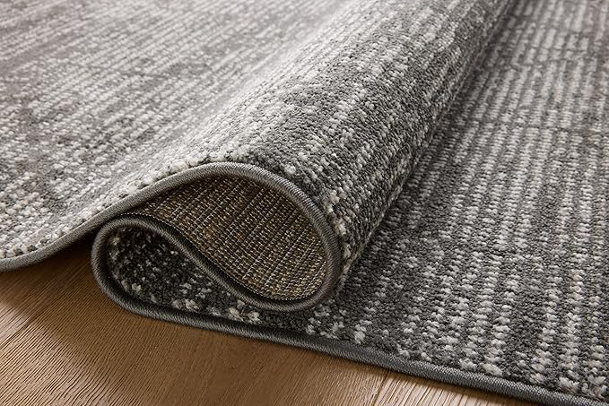 Loloi Kamala Collection KAM-06 Charcoal/Ivory 9'-2" x 13' Area Rug