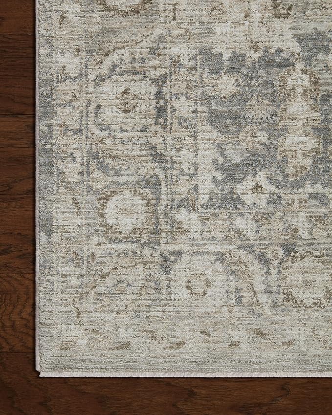 Loloi Amber Lewis Honora Collection HON-02 Slate/Beige 9'-6" x 13' Area Rug