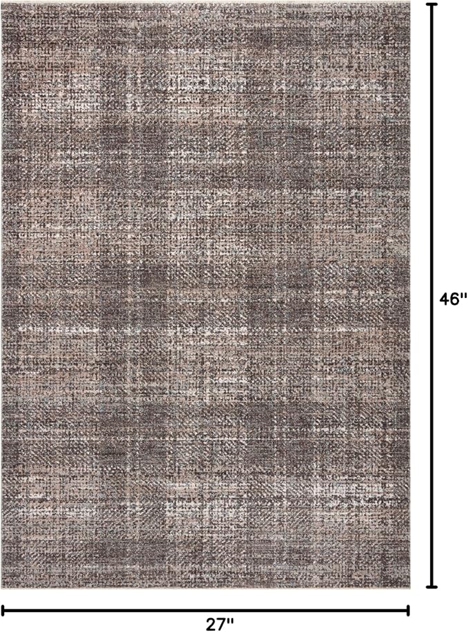 Loloi Angela Rose Ember Collection EMB-05 Graphite/Multi 2'-3" x 3'-10" Accent Rug