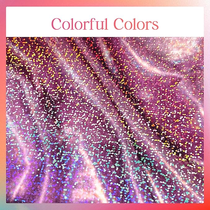 4 pcs Pink&Purple Holographic Party Tablecloths 40" x 108" Laser Sparkly Table Cloths Iridescence Foil Glitter Table Cover for Halloween Wedding Anniversary Baby Shower Birthday Party Supplies