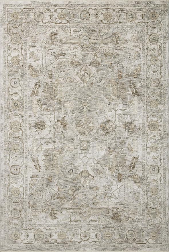 Loloi Amber Lewis Honora Collection HON-06 Grey/Taupe 2'-7" x 8'-0" Runner Rug