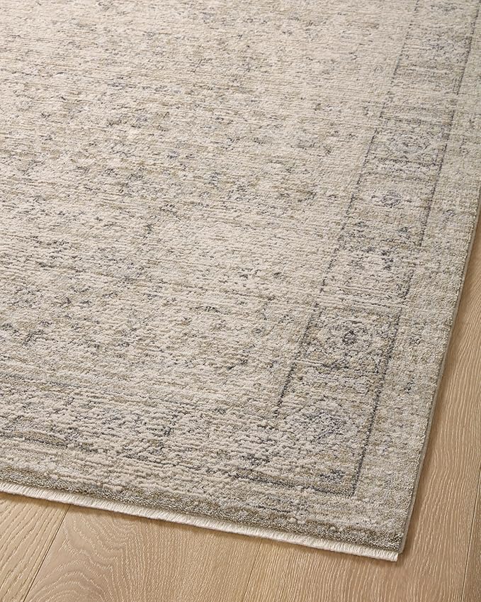 Loloi Amber Lewis Alie Collection ALE-03 Taupe/Dove 2'-7'' x 7'-9'', .13'' Pile Height, Runner Rug