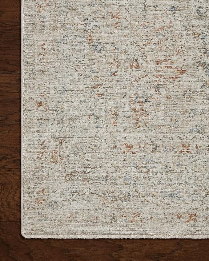 Loloi Amber Lewis Honora Collection HON-05 Bone/Multi 5'-3" x 7'-9" Area Rug