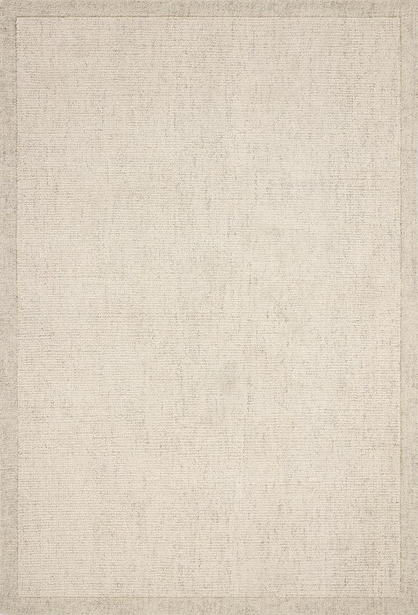 Loloi Magnolia Home by Joanna Gaines Henley Collection Ivory/Smoke 9'-3" x 13' Area Rug