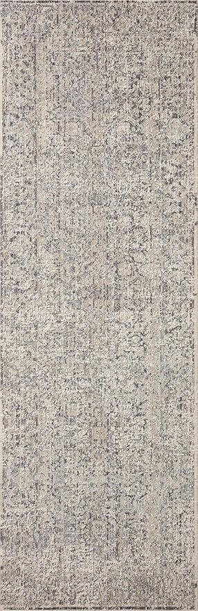 Loloi Amber Lewis Alie Collection ALE-01 Stone/Mist 9'-6'' x 13'-1'', .13'' Pile Height, Area Rug