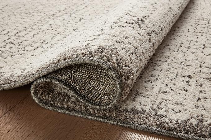 Loloi Darby Collection DAR-04 Ivory/Stone 2'-7" x 10'-0" Runner Rug