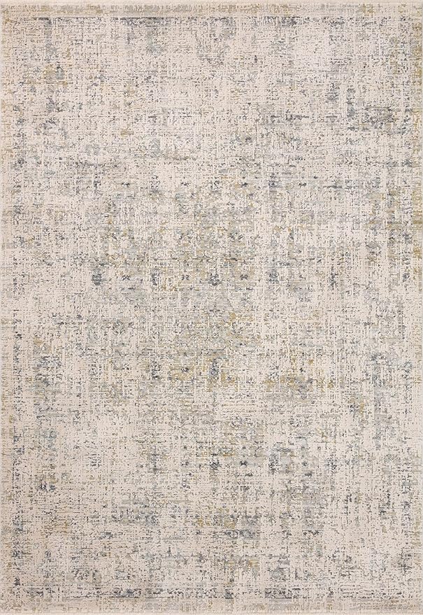 Loloi Amber Lewis Alie Collection ALE-02 Sand/Sky 9'-6'' x 13'-1'', .13'' Pile Height, Area Rug