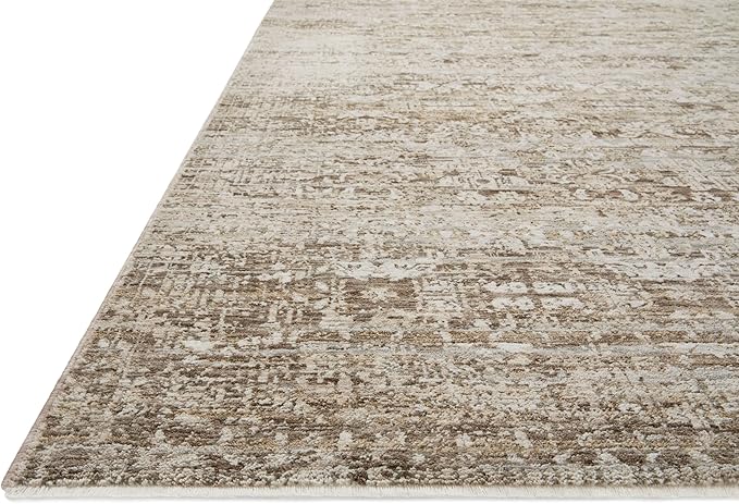 Loloi Amber Lewis Honora Collection HON-04 Bark/Dove 3'-9" x 5'-9" Accent Rug
