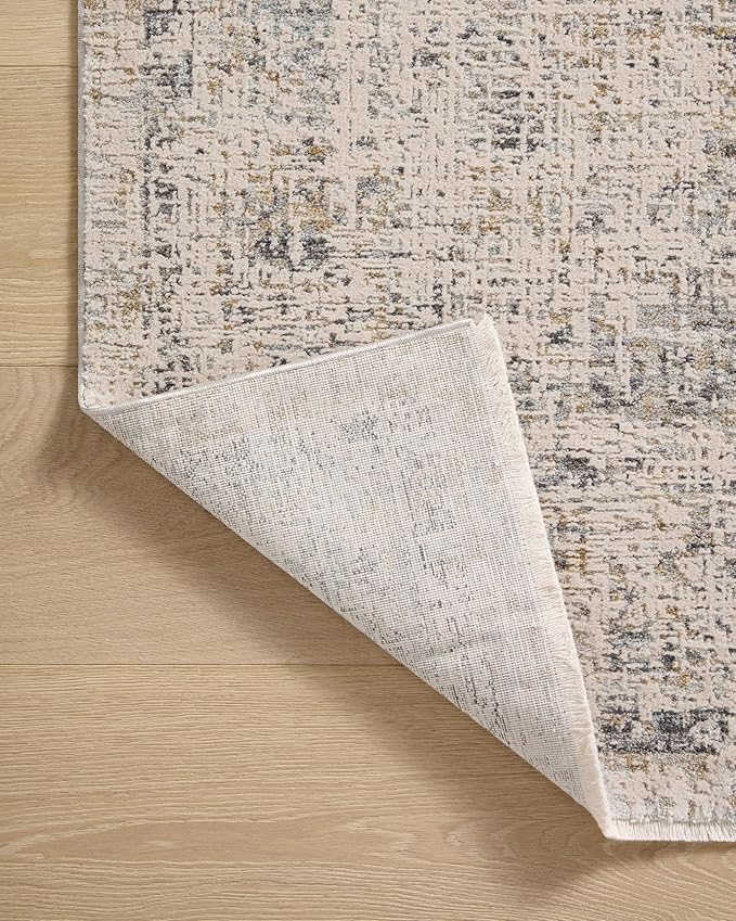 Loloi Amber Lewis Alie Collection ALE-02 Sand/Sky 2'-7'' x 12'-0'', .13'' Pile Height, Runner Rug