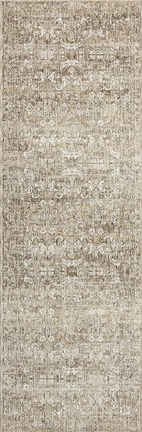 Loloi Amber Lewis Honora Collection HON-04 Bark/Dove 2'-0" x 3'-4" Accent Rug