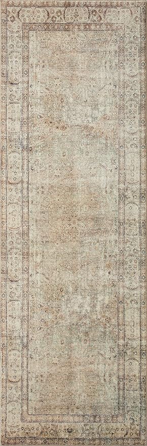 Loloi Margot Collection MAT-01 Antique/Sage 8'-6" x 11'-6" Area Rug feat. CloudPile, No-Shed Easy Clean Large Patterned Area Rug for Living Room, Bedroom, Dining Area