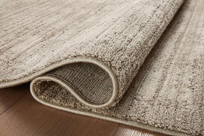 Loloi Darby Collection DAR-07 Pebble/Sand 6'-7" x 9'-3" Area Rug