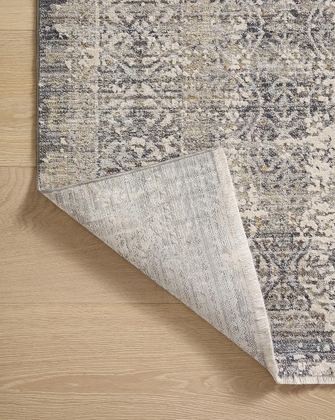 Loloi Amber Lewis Alie Collection ALE-04 Sky/Stone 11'-6'' x 15'-7'', .13'' Pile Height, Area Rug