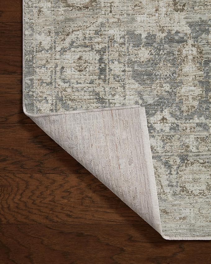 Loloi Amber Lewis Honora Collection HON-02 Slate/Beige 2'-0" x 3'-4" Accent Rug