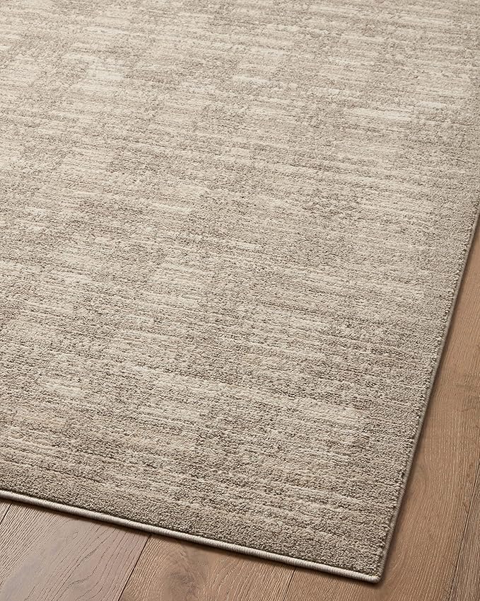 Loloi Darby Collection DAR-07 Pebble/Sand 2'-7" x 10'-0" Runner Rug
