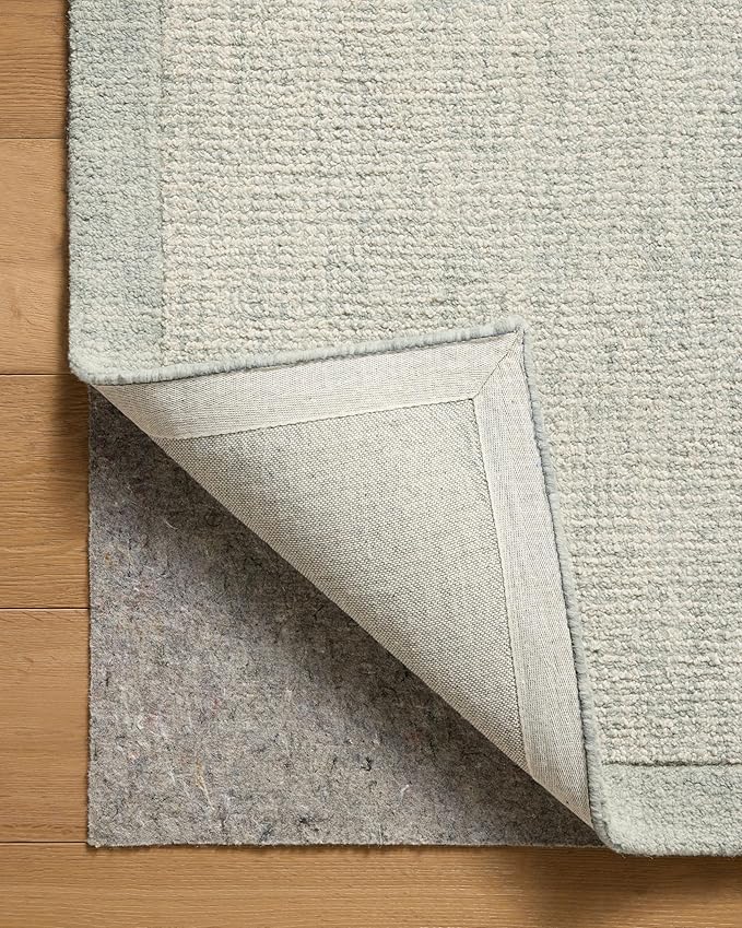 Loloi Magnolia Home by Joanna Gaines Henley Collection Ivory/Spa 9'-3" x 13' Area Rug