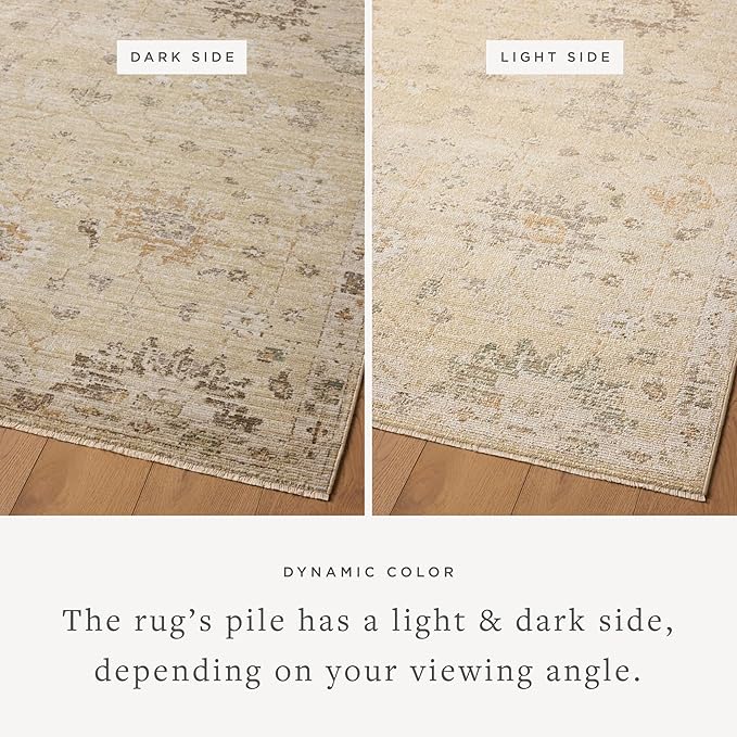 Loloi Magnolia Home by Joanna Gaines Pace Collection PAC-05 Apricot/Multi 7'-10" x 10' Area Rug