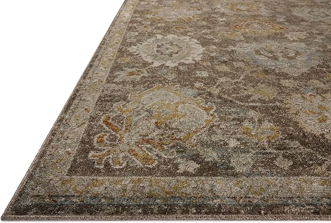 Loloi Magnolia Home by Joanna Gaines Mona Collection MOA-02 BARK/Multi 10'-0" x 14'-0" Area Rug