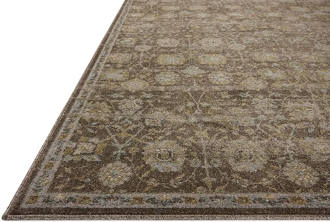Loloi Magnolia Home by Joanna Gaines Mona Collection MOA-03 BARK/Natural 2'-6" x 8'-0" Runner Rug