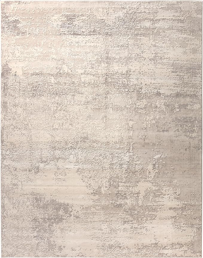 Jaipur Living Brixt Abstract Gray/Ivory Area Rug (6'7"X9'6")