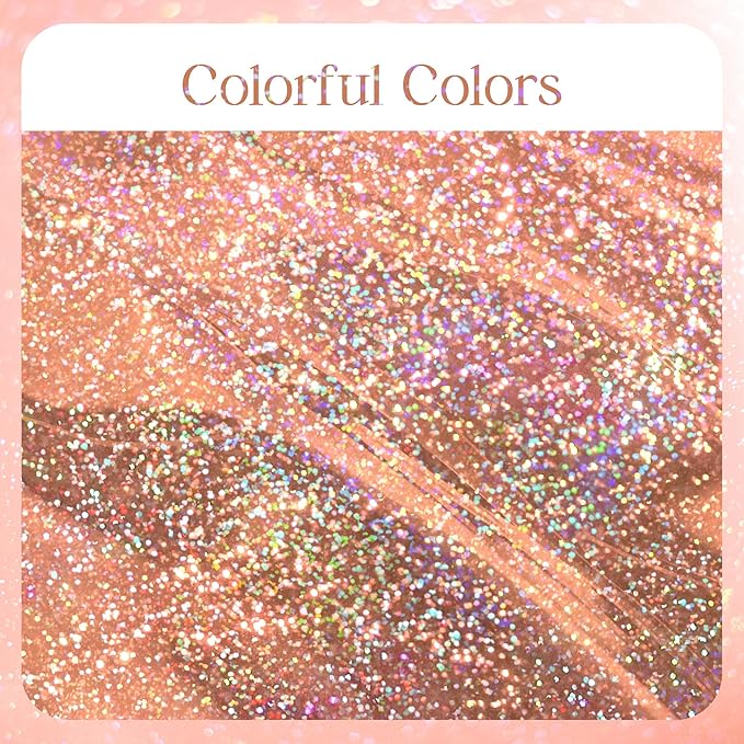 2 pcs Rose Gold Holographic Table Cloth 40" x 108" Shiny Bachelorette Party Decorations Plastic Laser Sparkly Tablecloth Glitter Table Decor for Wedding Anniversary Event Birthday Party Supplies