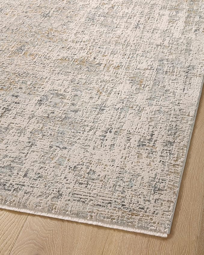 Loloi Amber Lewis Alie Collection ALE-02 Sand/Sky 5'-3'' x 7'-9'', .13'' Pile Height, Area Rug