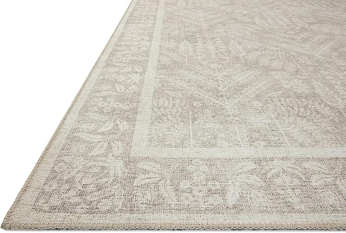Loloi Rifle Paper Co. Maison Collection MAO-02 Bough Natural 3'-9" x 5'-6", .19" Pile Height, Accent Rug