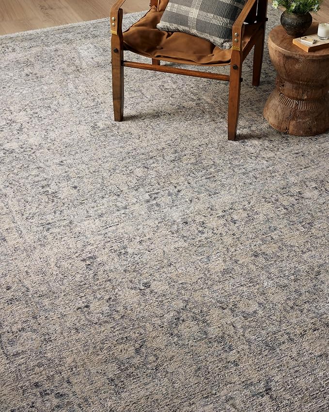 Loloi Amber Lewis Alie Collection ALE-01 Stone/Mist 2'-7'' x 10'-0'', .13'' Pile Height, Runner Rug