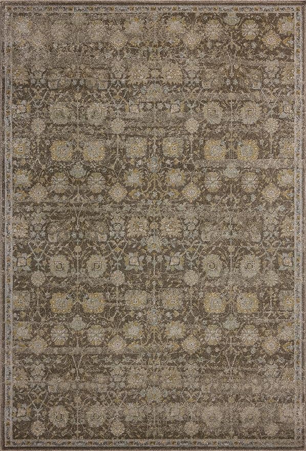 Loloi Magnolia Home by Joanna Gaines Mona Collection MOA-03 BARK/Natural 3'-7" x 5'-7" Accent Rug