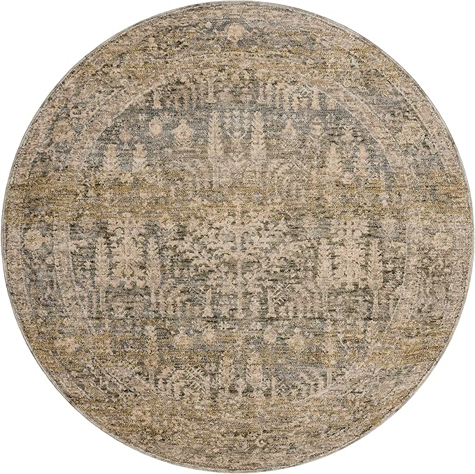 Loloi Magnolia Home by Joanna Gaines Junie Collection JUE-02 Moss/Natural 2'-7" x 10'-0", .38 Pile Height, Runner Rug