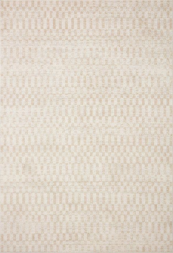 Loloi Kamala Collection KAM-05 Ivory/Natural 2'-7" x 12'-0" Runner Rug
