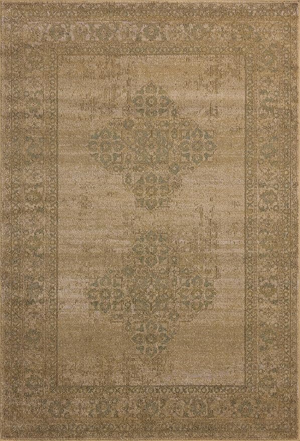 Loloi Magnolia Home by Joanna Gaines Mona Collection MOA-05 Antique/SPA 11'-6" x 15'-6" Area Rug