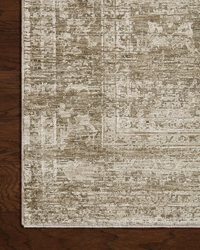 Loloi Amber Lewis Honora Collection HON-01 Khaki/Beige 3'-9" x 5'-9" Accent Rug