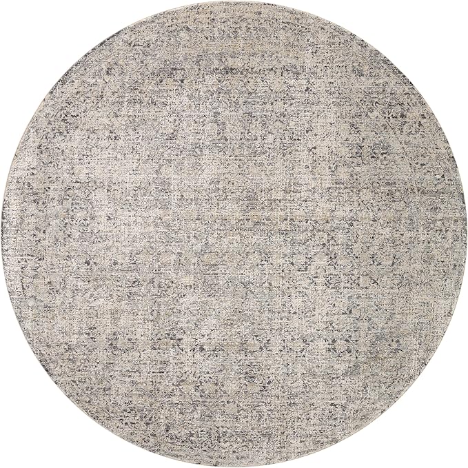 Loloi Amber Lewis Alie Collection ALE-01 Stone/Mist 7'-10'' x 10', .13'' Pile Height, Area Rug