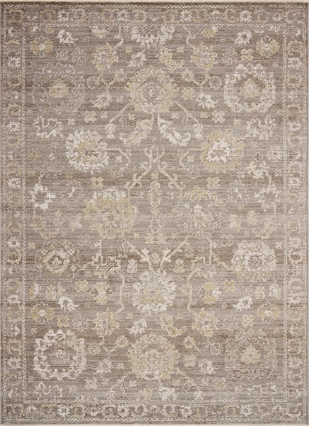 Loloi Magnolia Home by Joanna Gaines Pace Collection PAC-03 Taupe/Wheat 11'-6" x 15'-4" Area Rug