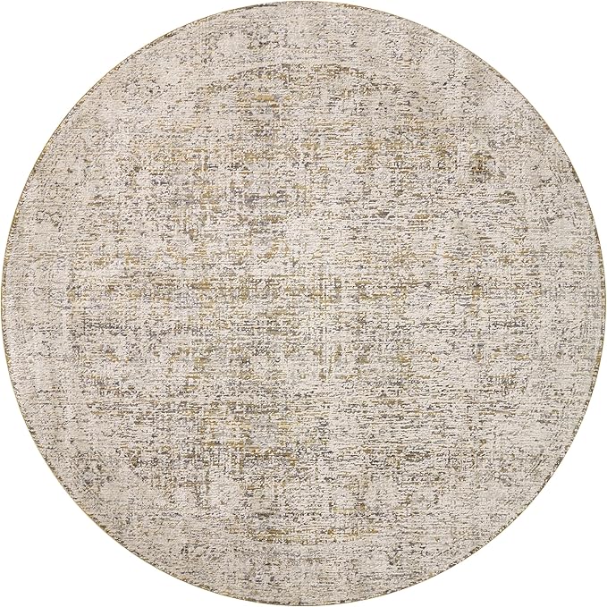 Loloi Amber Lewis Alie Collection ALE-05 Gold/Beige 2'-7'' x 7'-9'', .13'' Pile Height, Runner Rug
