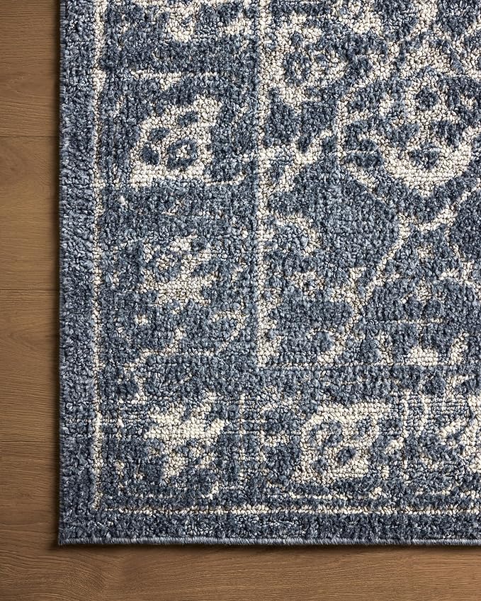 Loloi Magnolia Home by Joanna Gaines Gigi Collection GIG-02 Navy/Stone 2'-7" x 10'-0" Runner Rug
