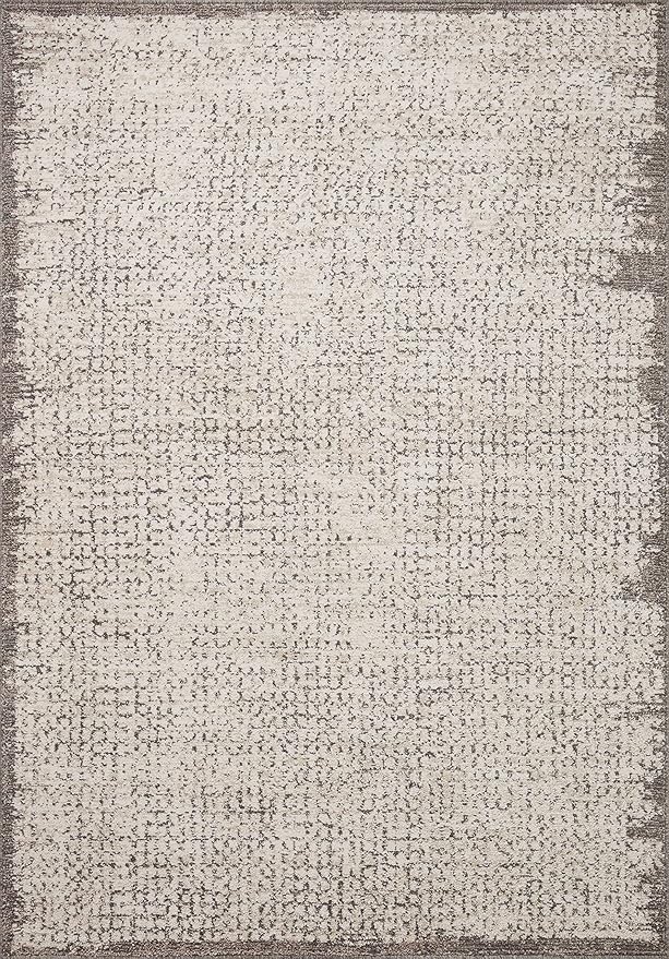 Loloi Darby Collection DAR-04 Ivory/Stone 2'-7" x 10'-0" Runner Rug