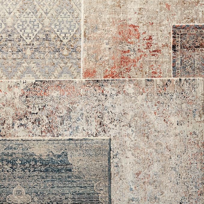 Jaipur Living Marzena Abstract Tan/Rust Area Rug (8'X10')