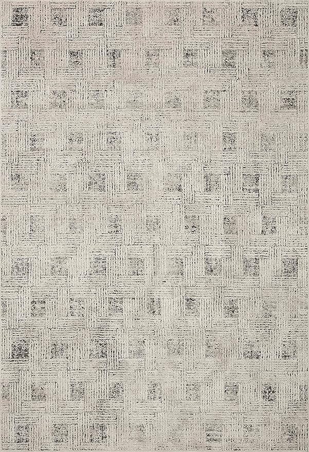 Loloi Kamala Collection KAM-01 Grey/Graphite 7'-10" x 10' Area Rug