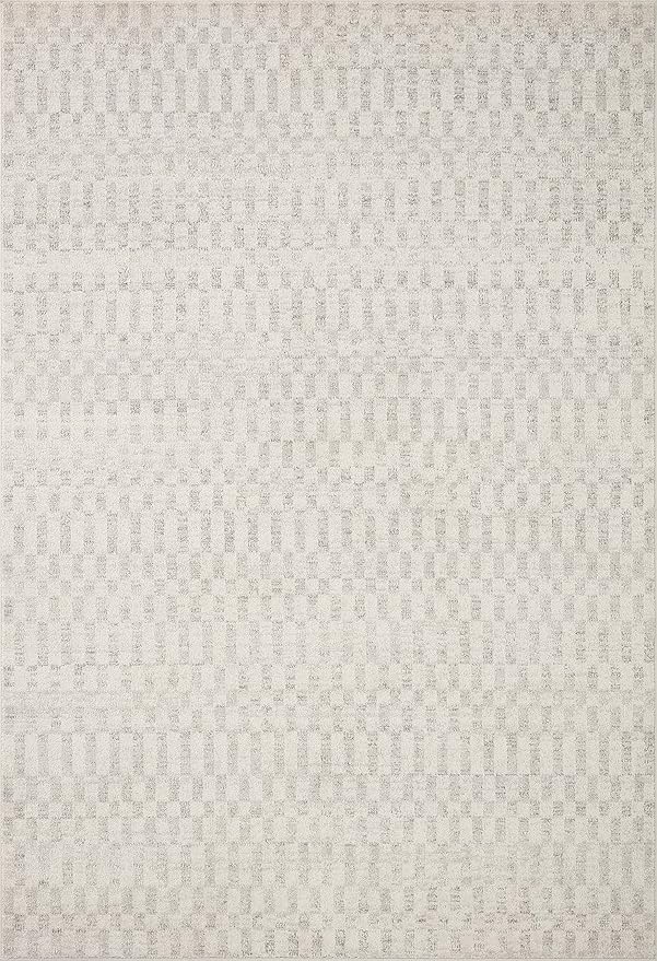 Loloi Kamala Collection KAM-05 Ivory/Grey 4'-0" x 6'-0" Accent Rug