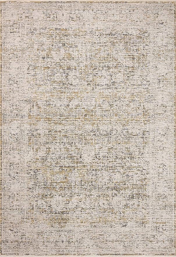 Loloi Amber Lewis Alie Collection ALE-05 Gold/Beige 2'-3'' x 3'-10'', .13'' Pile Height, Accent Rug