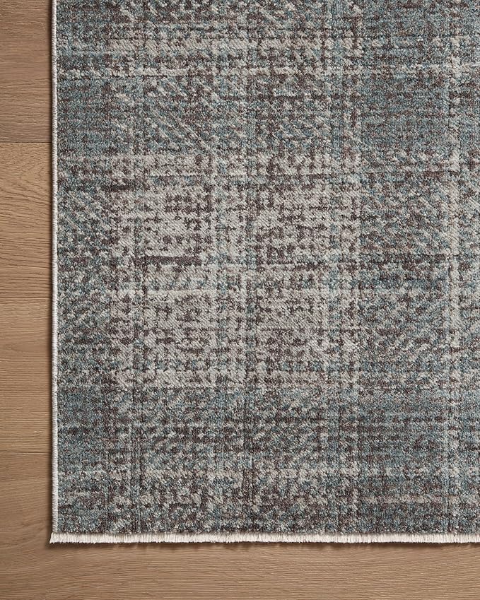 Loloi Angela Rose Ember Collection EMB-09 Denim/Charcoal 7'-10" x 10' Area Rug