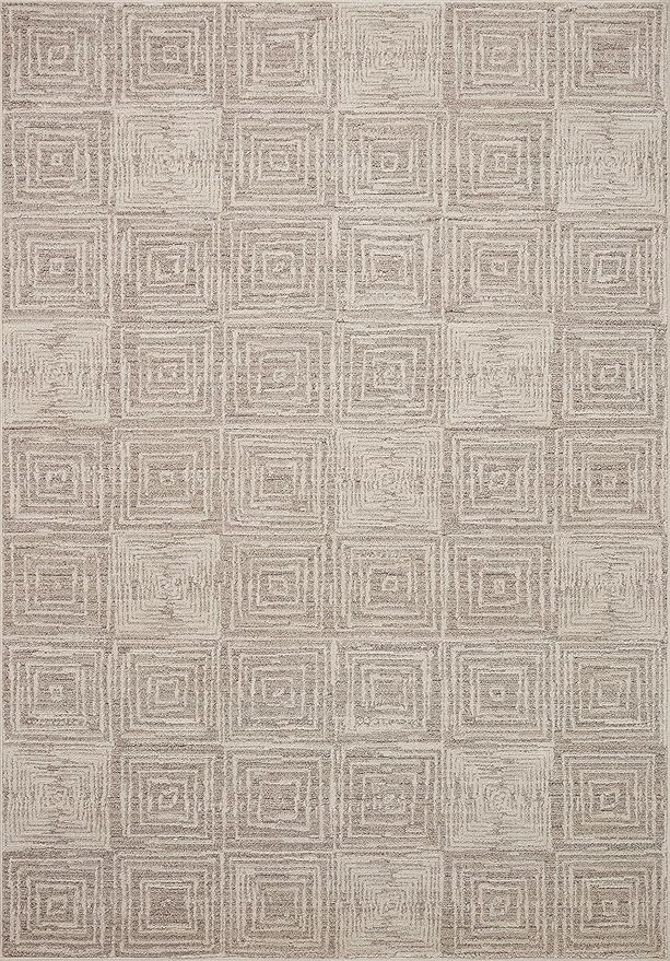 Loloi Darby Collection DAR-05 Beige/Grey 7'-10" x 10' Area Rug