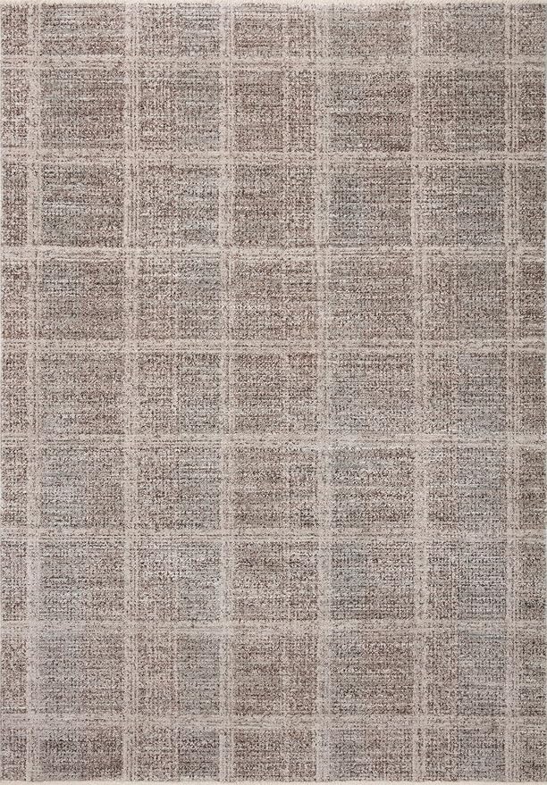 Loloi Angela Rose Ember Collection EMB-10 Fog/Dove 5'-3" x 7'-6" Area Rug