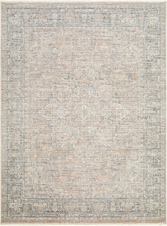 Livabliss x Galey Alix Maria Elena III Vintage Medallion Area Rug, 2'2" x 3'9" (2' x 4'), Brown