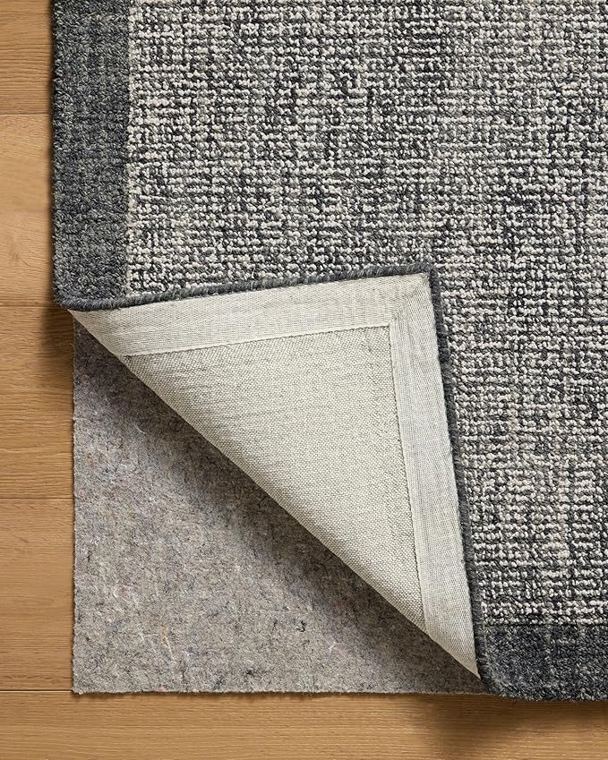 Loloi Magnolia Home by Joanna Gaines Henley Collection Ivory/Charcoal 9'-3" x 13' Area Rug